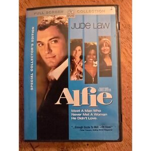 Alfie (DVD, 2005, Full Screen Version), Excellent Condition
